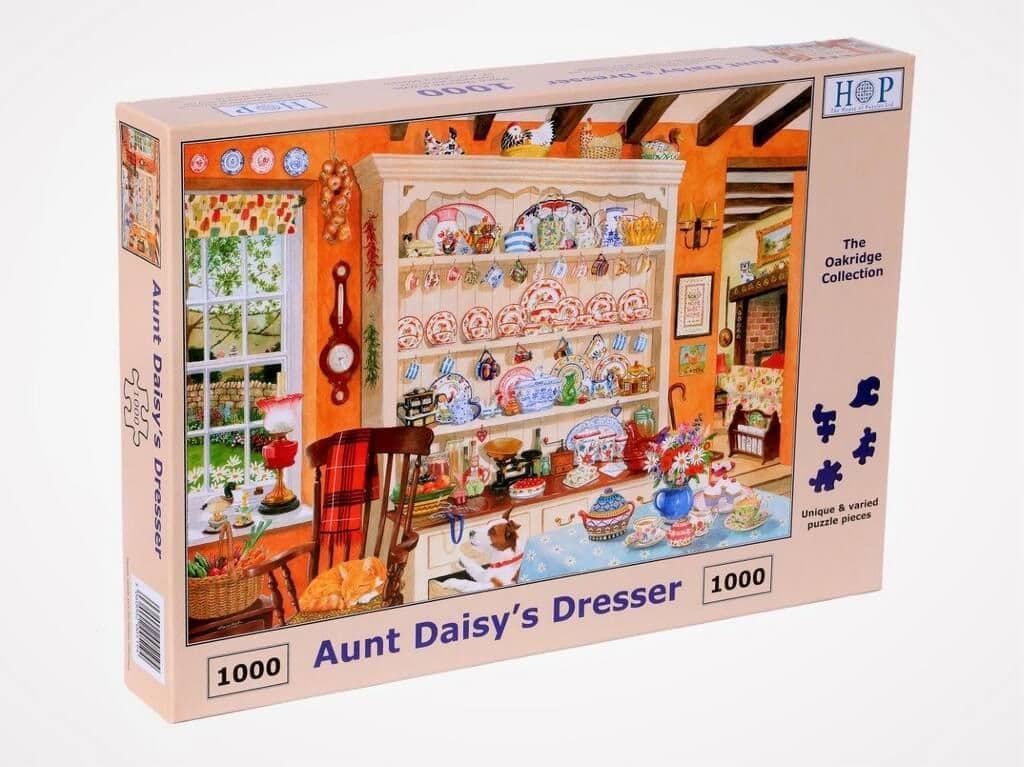 House of Puzzles - Aunt Daisy's Dresser - 1000 Piece Jigsaw Puzzle