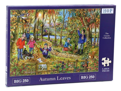 House of Puzzles - Autumn Leaves - 250XL Piece Jigsaw Puzzle