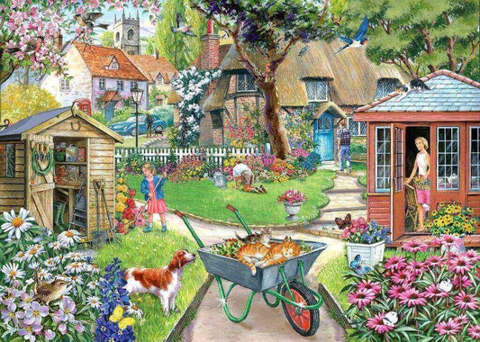House of Puzzles - Bloomin Lovely - 500XL Piece Jigsaw Puzzle