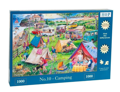 House of Puzzles - Camping No 10 - 1000 Piece