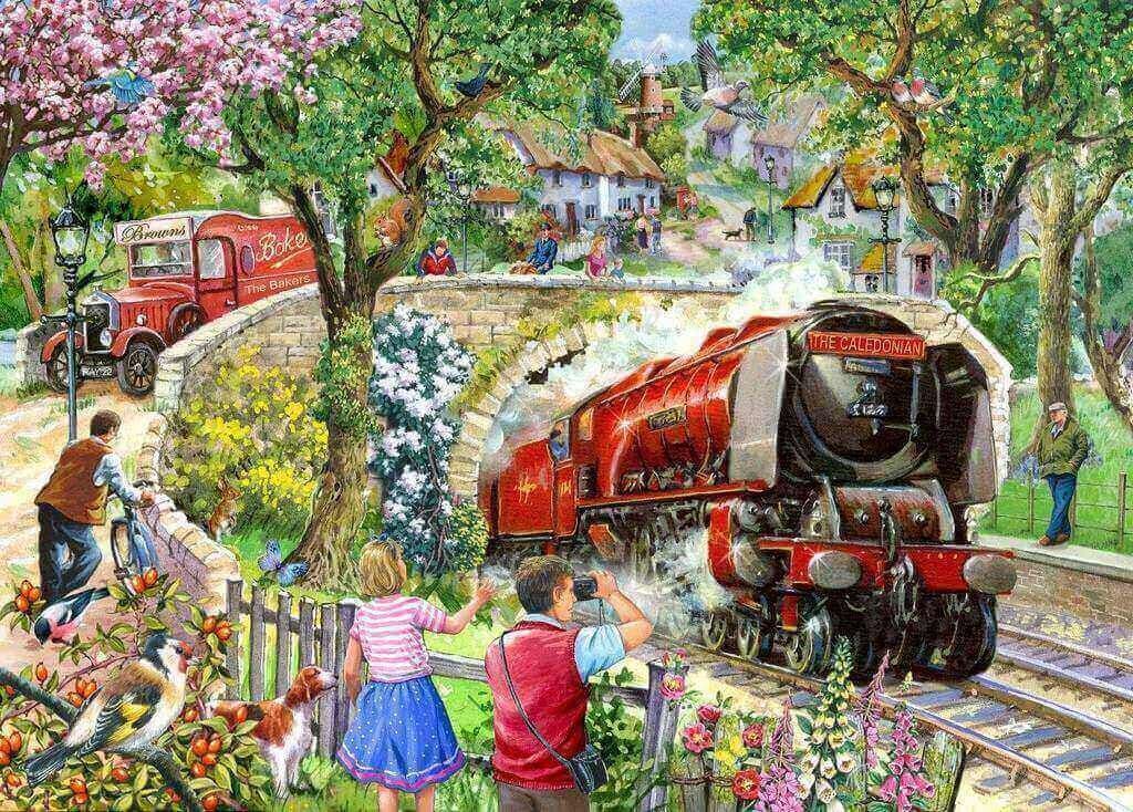 House of Puzzles - Daily Express - 500XL Piece Jigsaw Puzzle