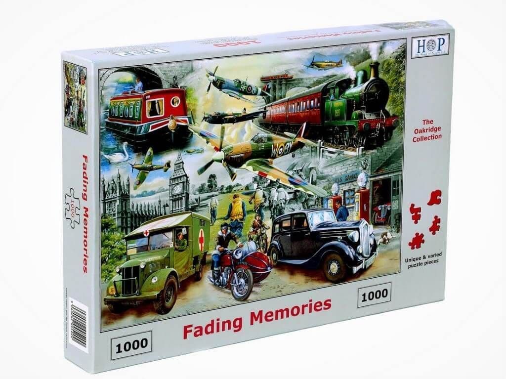 House of Puzzles - Fading Memories - 1000 Piece Jigsaw Puzzle