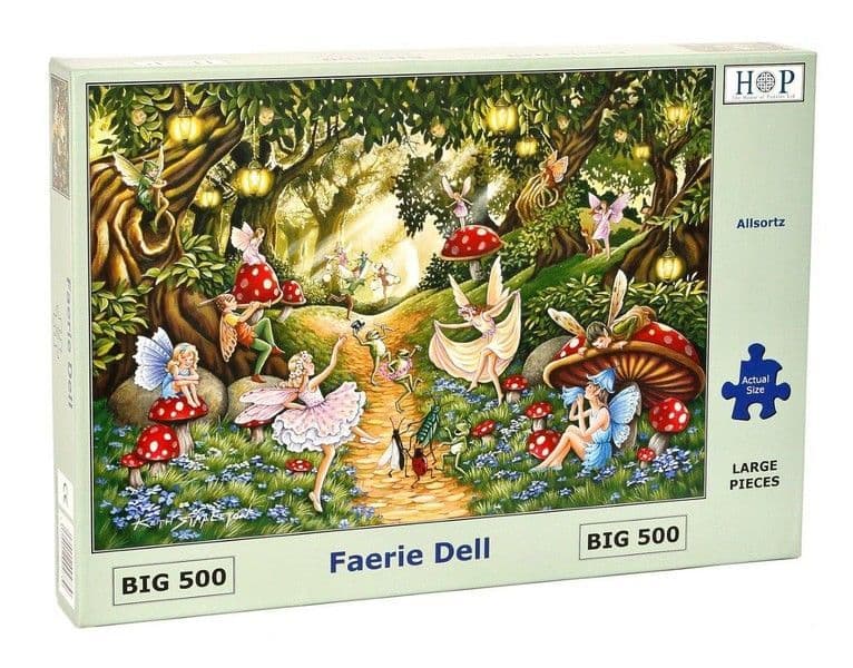 House of Puzzles - Faerie Dell - 500XL Piece Jigsaw Puzzle