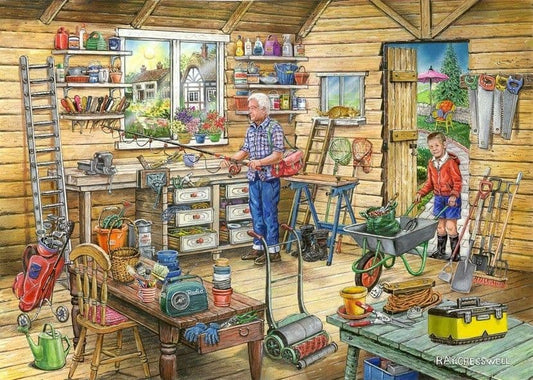 House of Puzzles - Fred's Shed No 14 - Find the Difference - 1000 Piece