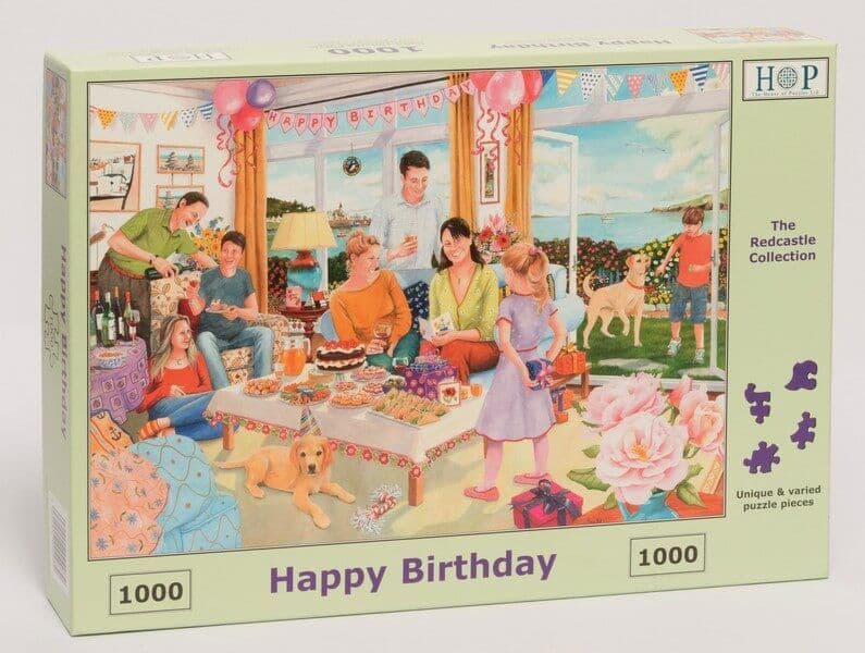 House of Puzzles - Happy Birthday - 1000 Piece Jigsaw Puzzle