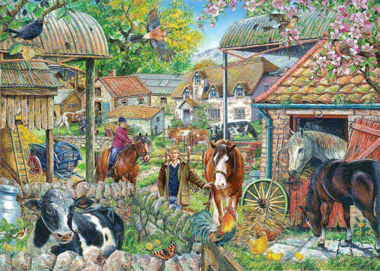 House of Puzzles - Horseshoe Farm - 250XL Piece Jigsaw Puzzle