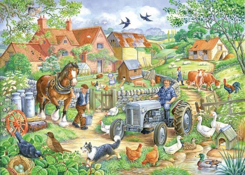 House of Puzzles - Keeping Busy - 250XL Piece Jigsaw Puzzle