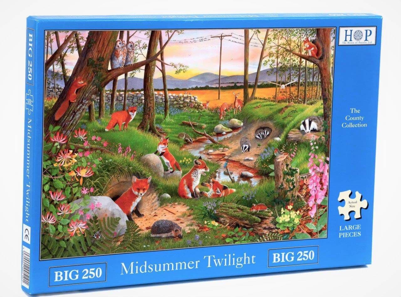 House of Puzzles - Midsummer Twilight - 250XL Piece Jigsaw Puzzle