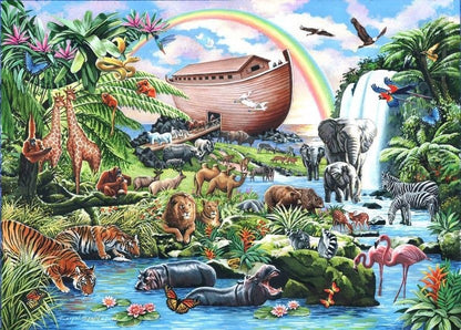 House of Puzzles - Noah's Ark - 500XL Piece Jigsaw Puzzle