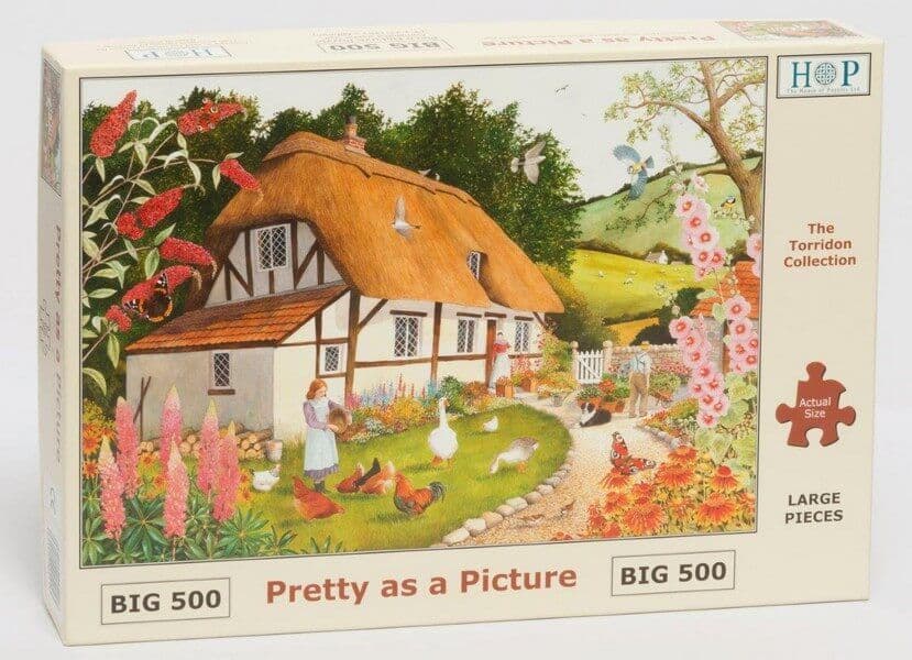 House of Puzzles - Pretty As A Picture - 500XL Piece Jigsaw Puzzle