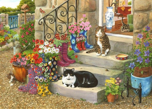 House of Puzzles - Puss n Boots - 500XL Piece Jigsaw Puzzle