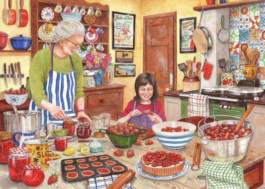 House of Puzzles - Strawberry Jam - 250XL Piece Jigsaw Puzzle