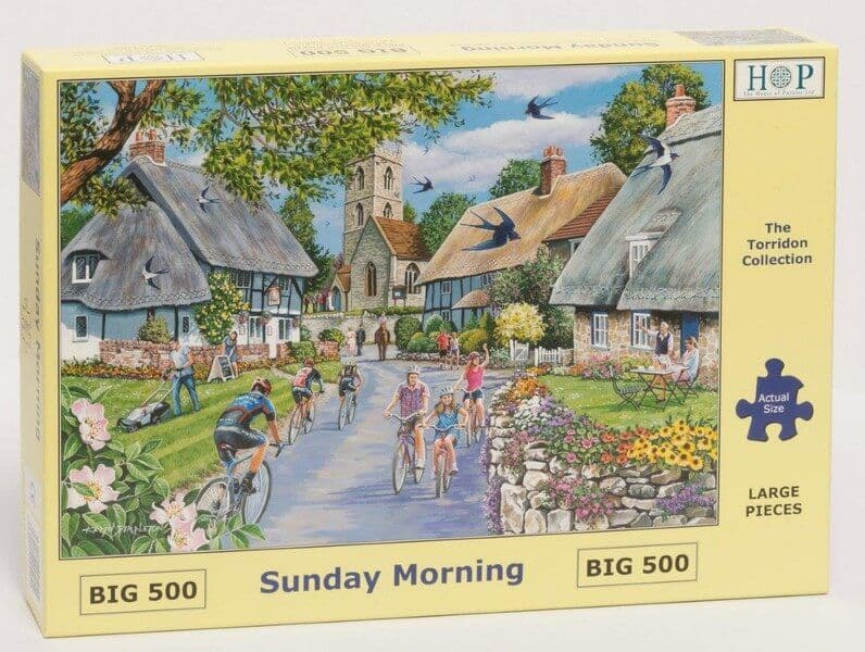 House of Puzzles - Sunday Morning - 500XL Piece Jigsaw Puzzle