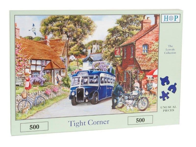 House of Puzzles - Tight Corner - 500 Piece Jigsaw Puzzle