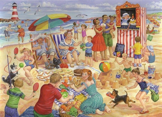 House of Puzzles - Trip to the Seaside - 250XL Piece Jigsaw Puzzle