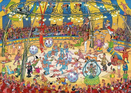 Jan van Haasteren - Acrobat Circus - 1000 Piece Jigsaw Puzzle