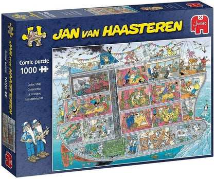 Jan van Haasteren - Cruise Ship - 1000 Piece Jigsaw Puzzle