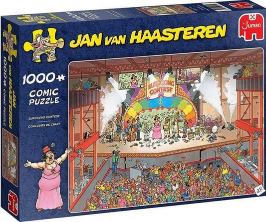 Jan van Haasteren - Eurosong Contest - 1000 Piece Jigsaw Puzzle