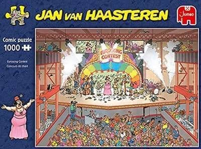 Jan van Haasteren - Eurosong Contest - 1000 Piece Jigsaw Puzzle