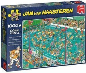 Jan van Haasteren - Hockey Championship - 1000 Piece Jigsaw Puzzle