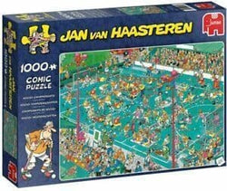 Jan van Haasteren - Hockey Championship - 1000 Piece Jigsaw Puzzle