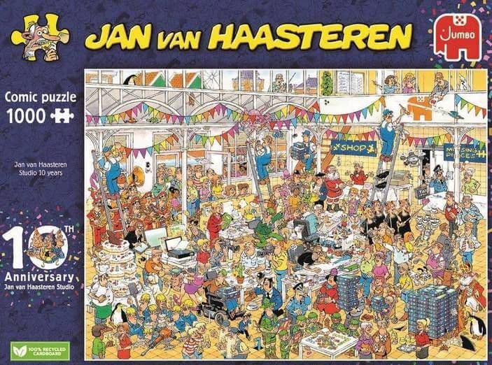 Jan van Haasteren - JVH 10th Anniversary of JVH Studio - 1000 Piece ...