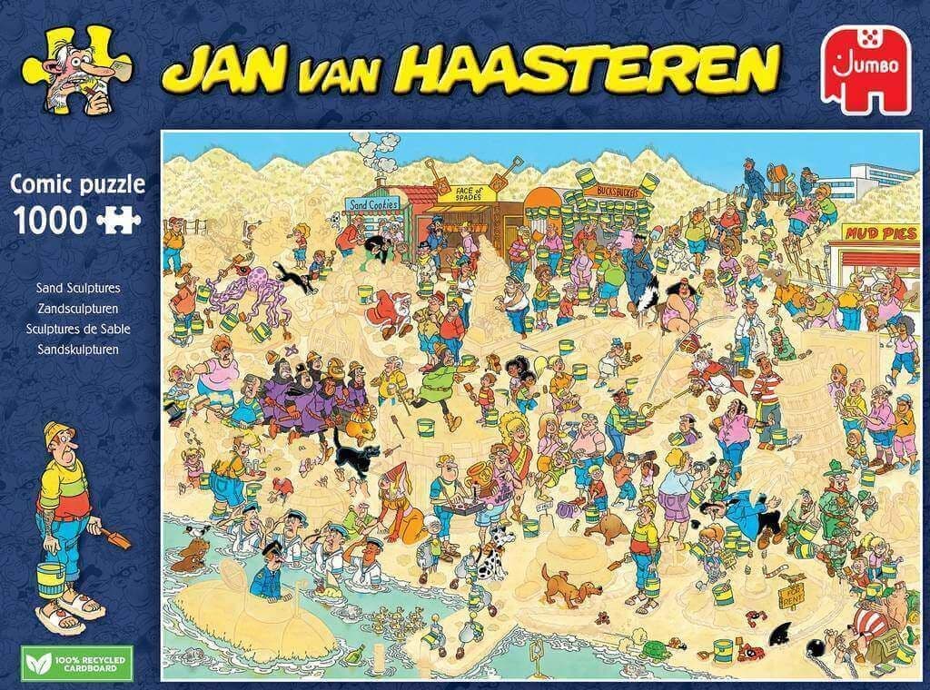 Jan van Haasteren - Sand Sculptures - 1000 Piece Jigsaw Puzzle