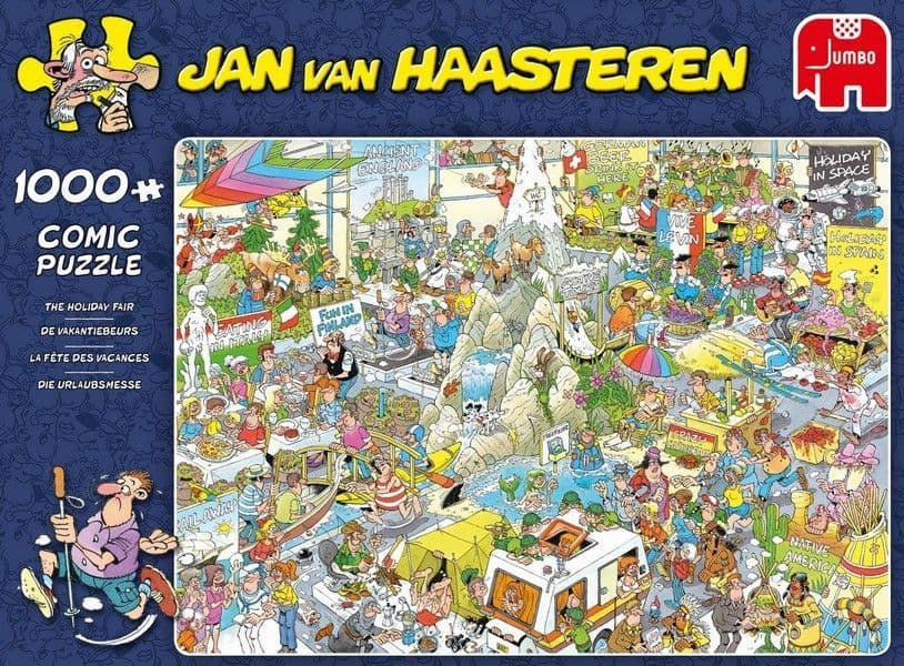 Jan van Haasteren - The Holiday Fair - 1000 Piece Jigsaw Puzzle