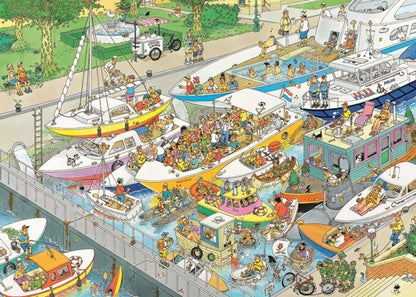 Jan van Haasteren - The Locks - 1000 Piece Jigsaw Puzzle