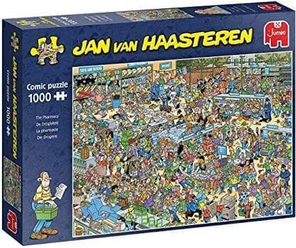 Jan van Haasteren - The Pharmacy - 1000 Piece Jigsaw Puzzle