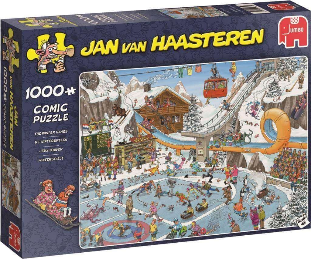 Jan van Haasteren - The Winter Games - 1000 Piece Jigsaw Puzzle