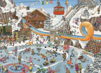 Jan van Haasteren - The Winter Games - 1000 Piece Jigsaw Puzzle