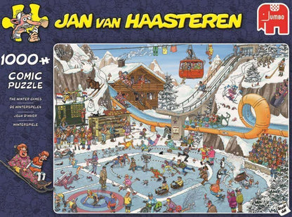 Jan van Haasteren - The Winter Games - 1000 Piece Jigsaw Puzzle