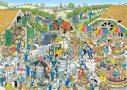 Jan van Haasteren - Winery - 1000 Piece Jigsaw Puzzle