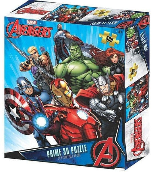 Kidicraft - Avengers 3D - 500 Piece Jigsaw Puzzle