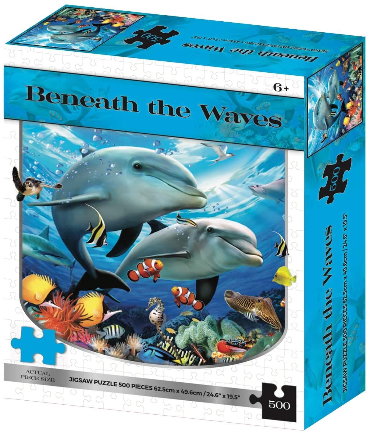 Kidicraft - Beneath the Waves - 500 Piece Jigsaw Puzzle