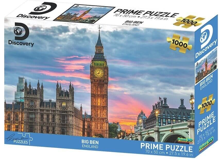 Kidicraft - Big Ben - 1000 Piece Jigsaw Puzzle