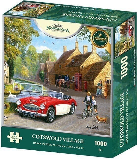 Kidicraft - Cotswold Village - 1000 Piece Jigsaw Puzzle
