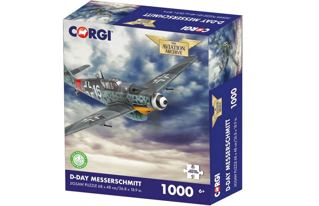 Kidicraft - D-Day Messerschmitt - 1000 Piece Jigsaw Puzzle