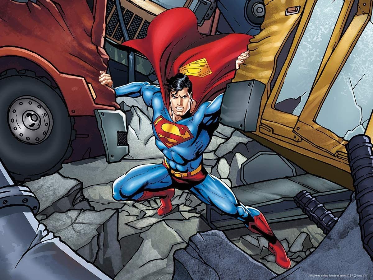Kidicraft - DC Superman Strength - 500 Piece Jigsaw Puzzle