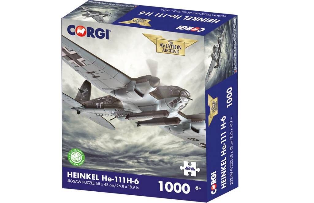 Kidicraft - Heinkel He-111 H-6 - 1000 Piece Jigsaw Puzzle