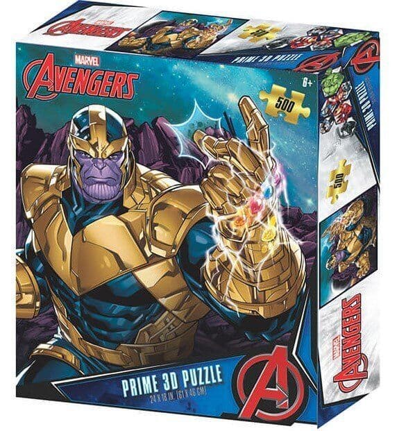 Kidicraft - Thanos 3D - 500 Piece Jigsaw Puzzle