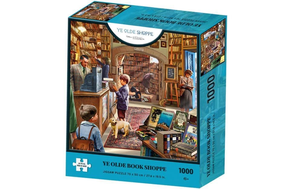 Kidicraft - Ye Olde Book Shoppe - 1000 Piece Jigsaw Puzzle