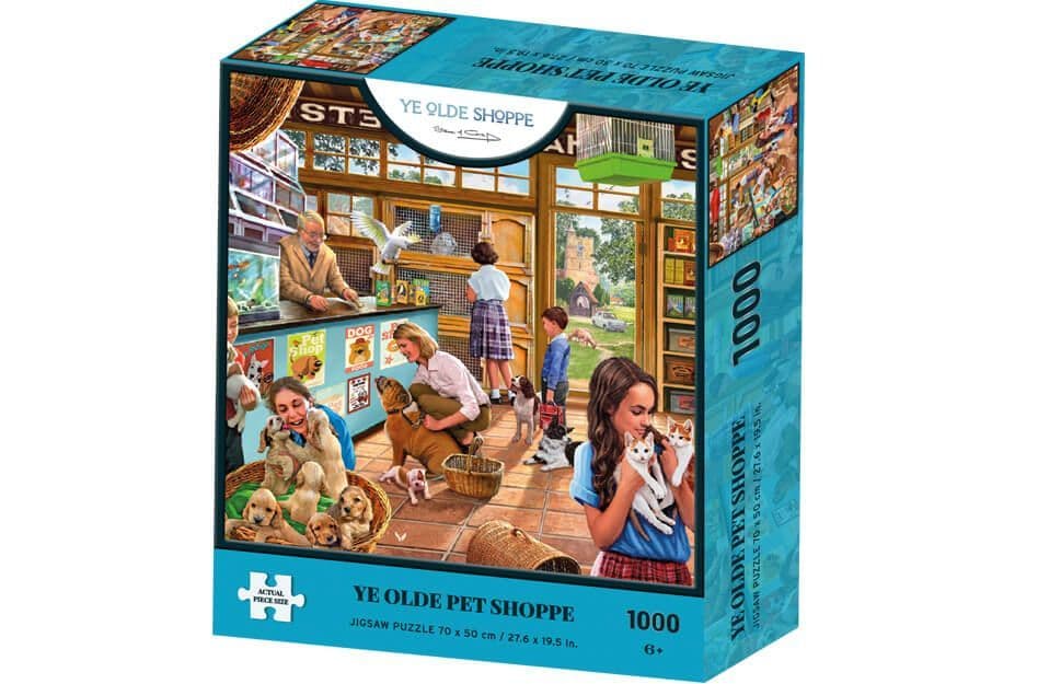 Kidicraft - Ye Olde Pet Shoppe - 1000 Piece Jigsaw Puzzle