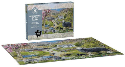 Lake District Puzzles - Springtime on the Farm - 1000 Piece Jigsaw Puzzle