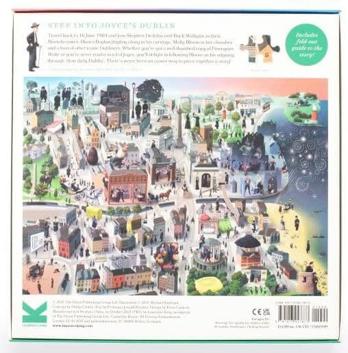 Laurence King - The World of James Joyce - 1000 Piece Jigsaw Puzzle