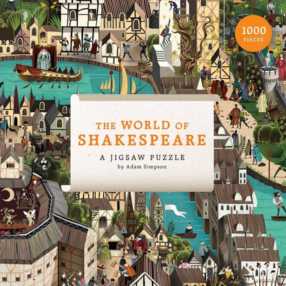 Laurence King - The World of Shakespeare - 1000 Piece Jigsaw Puzzle