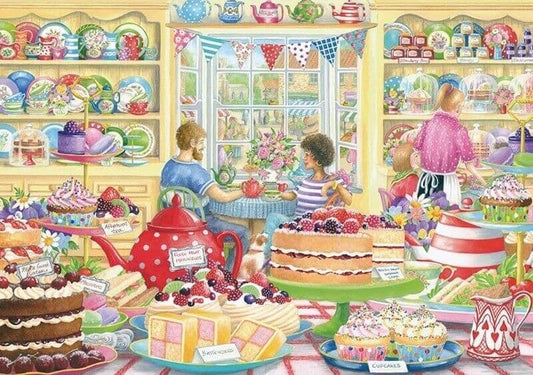 Otter House - Afternoon Tea - 1000 Piece Jigsaw Puzzle
