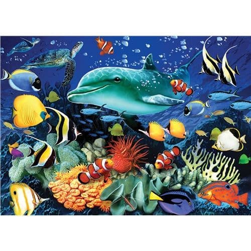 Otter House - Coral Reef  - 1000 Piece Jigsaw Puzzle