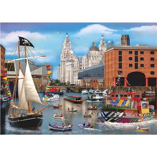 Otter House - Dockside  - 1000 Piece Jigsaw Puzzle